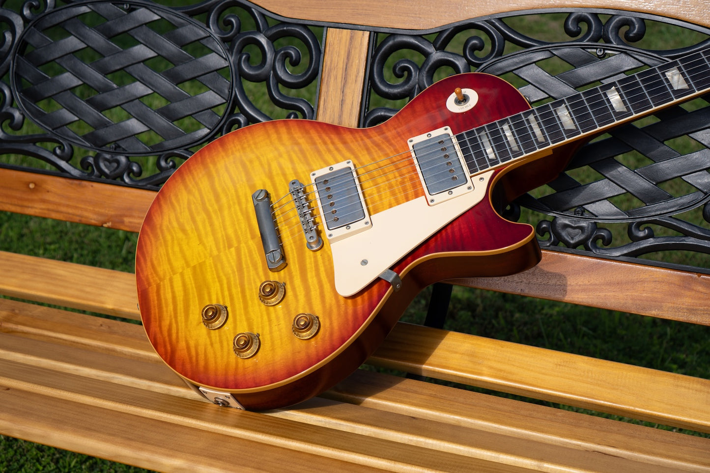 RDS Gibson Custom Shop Les Paul 1959 Reissue with Brazilian Rosewood - "Lola" Burst