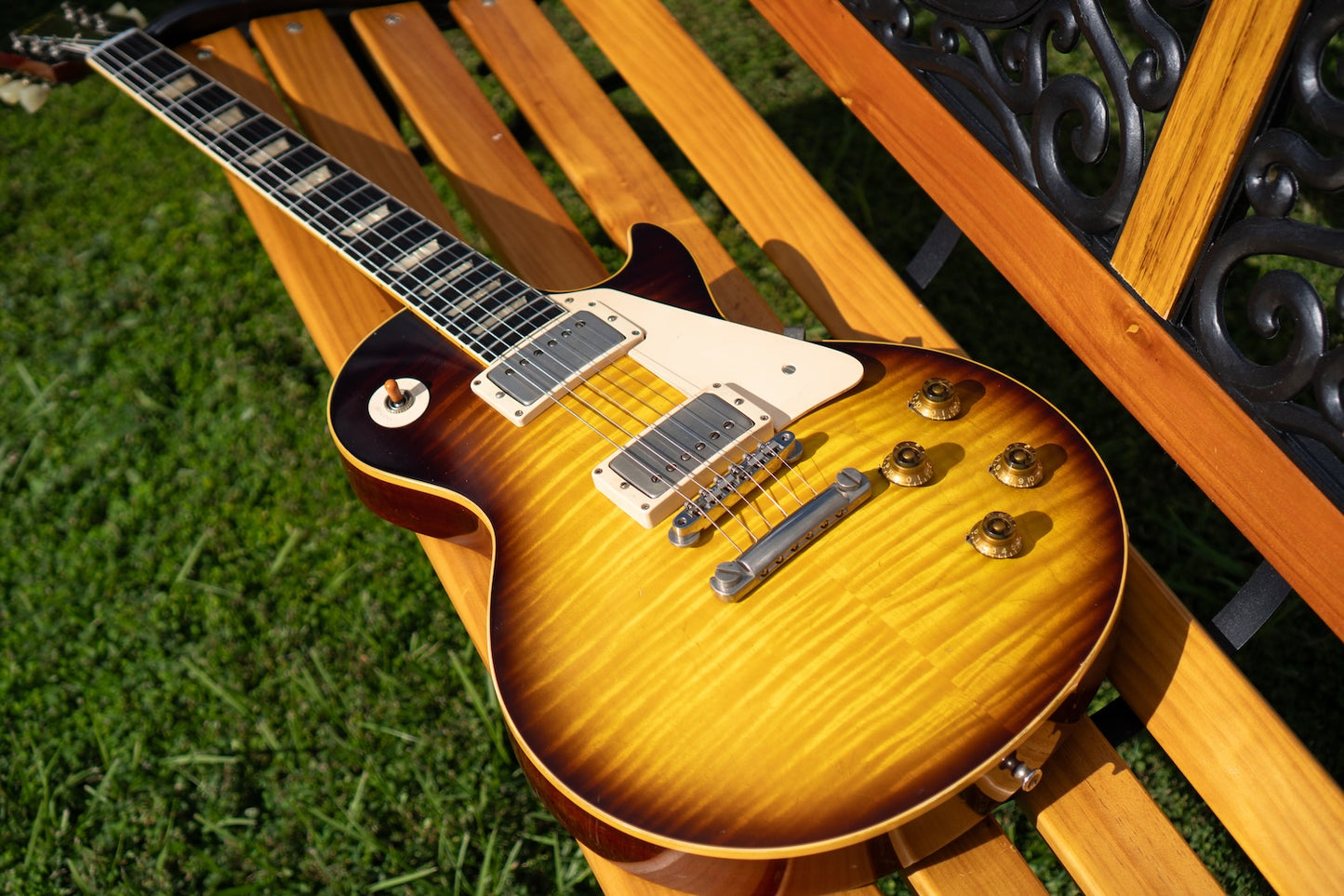 RDS Gibson Custom Shop Les Paul 1959 Reissue with Brazilian Rosewood - "Joan" Burst | $12,500