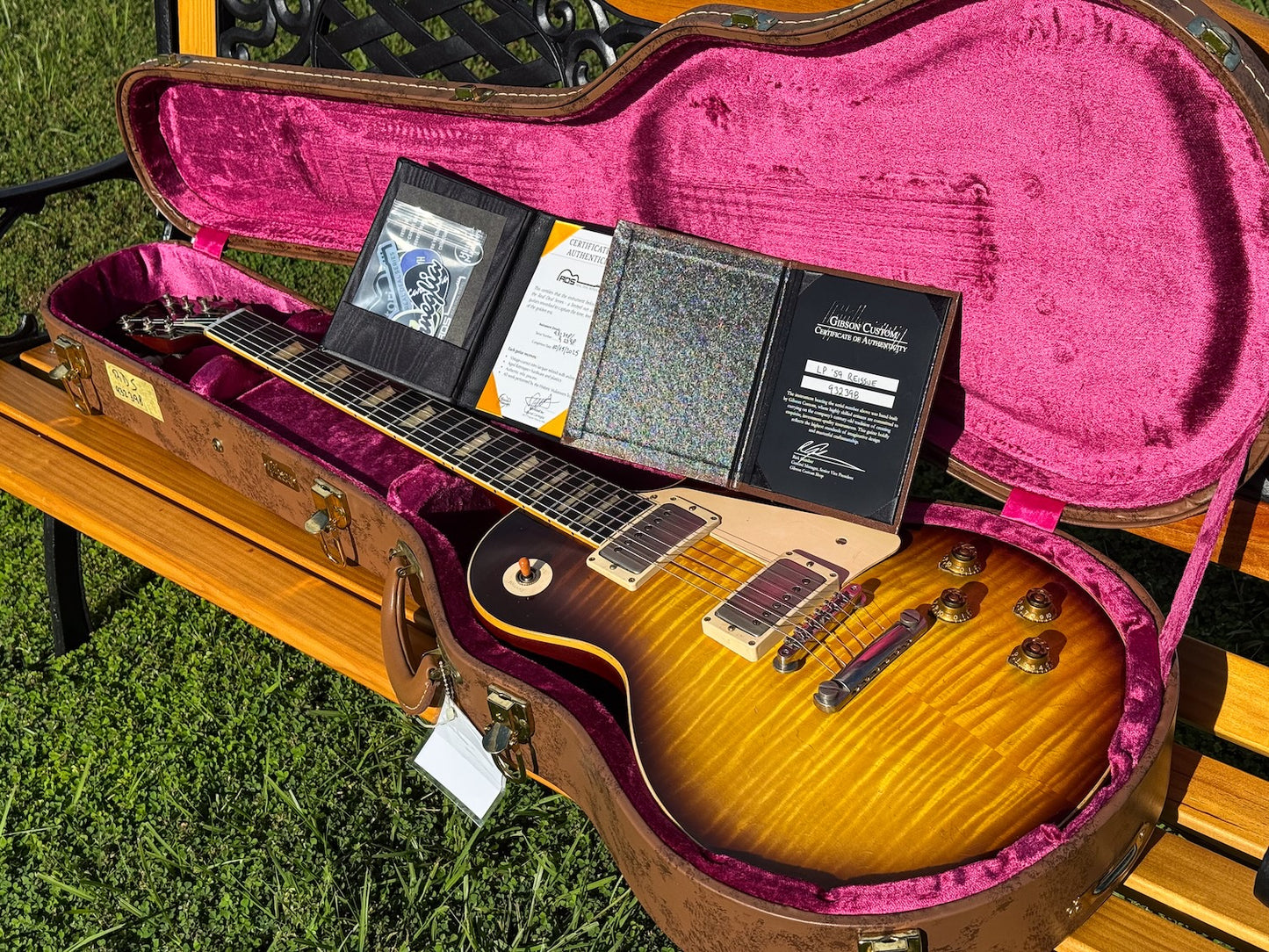 RDS Gibson Custom Shop Les Paul 1959 Reissue with Brazilian Rosewood - "Joan" Burst | $12,500