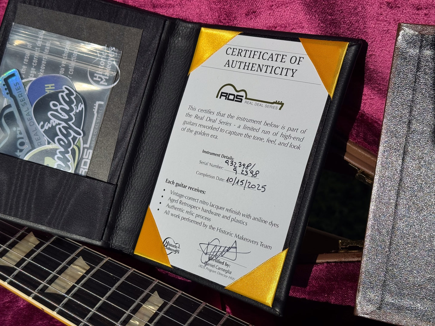 RDS Gibson Custom Shop Les Paul 1959 Reissue with Brazilian Rosewood - "Joan" Burst | $12,500