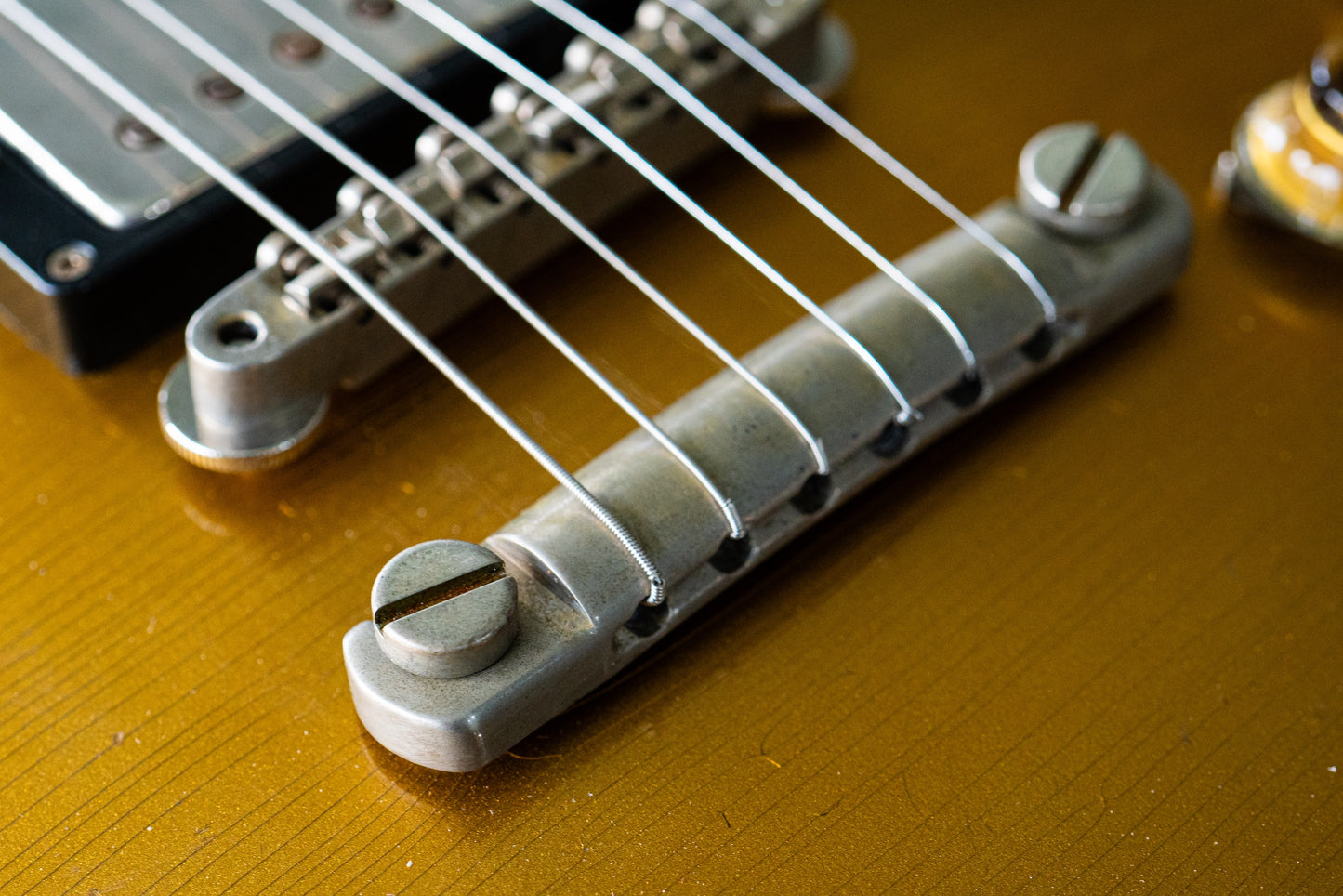 RDS Gibson Custom Shop Les Paul 1957 Reissue with Brazilian Rosewood - "JB" Style Goldtop