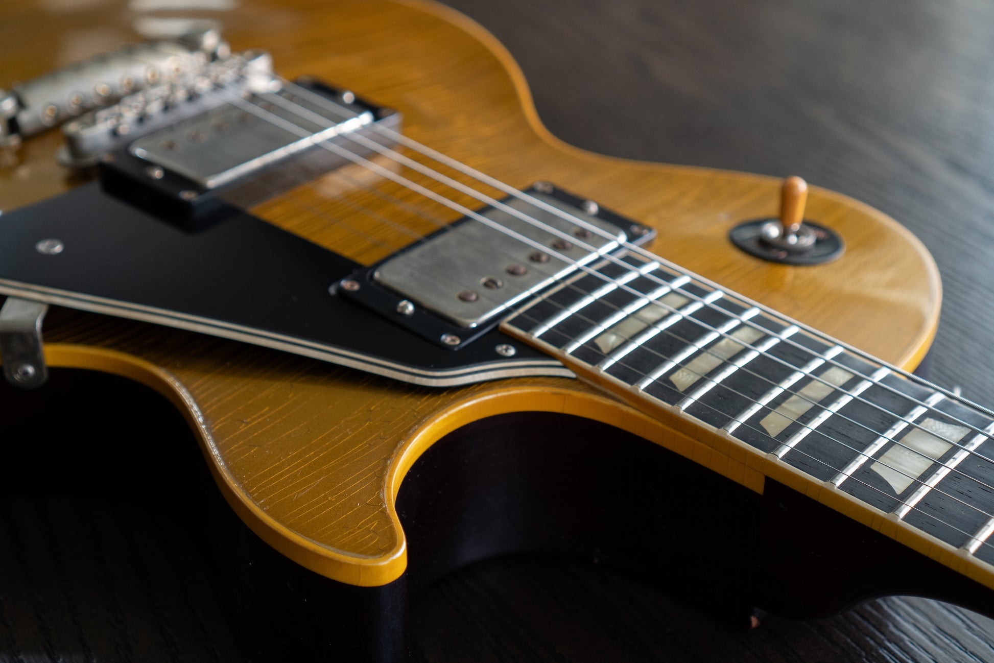 RDS Gibson Custom Shop Les Paul 1957 Reissue with Brazilian Rosewood - "JB" Style Goldtop