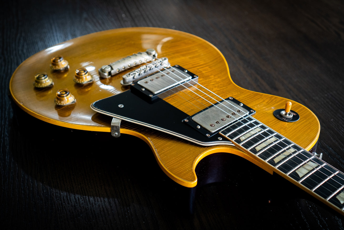 RDS Gibson Custom Shop Les Paul 1957 Reissue with Brazilian Rosewood - "JB" Style Goldtop