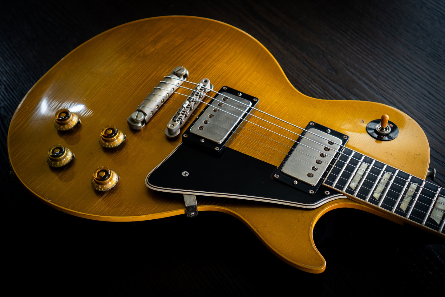 RDS Gibson Custom Shop Les Paul 1957 Reissue with Brazilian Rosewood - "JB" Style Goldtop