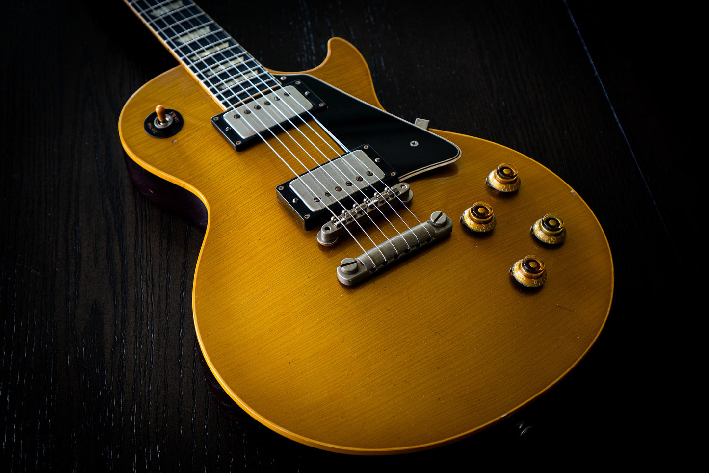 RDS Gibson Custom Shop Les Paul 1957 Reissue with Brazilian Rosewood - "JB" Style Goldtop