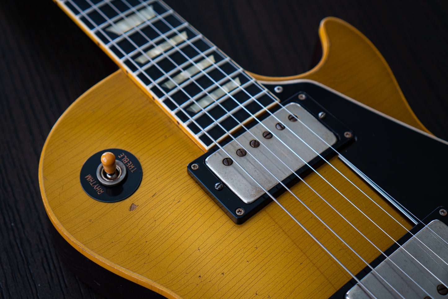 RDS Gibson Custom Shop Les Paul 1957 Reissue with Brazilian Rosewood - "JB" Style Goldtop