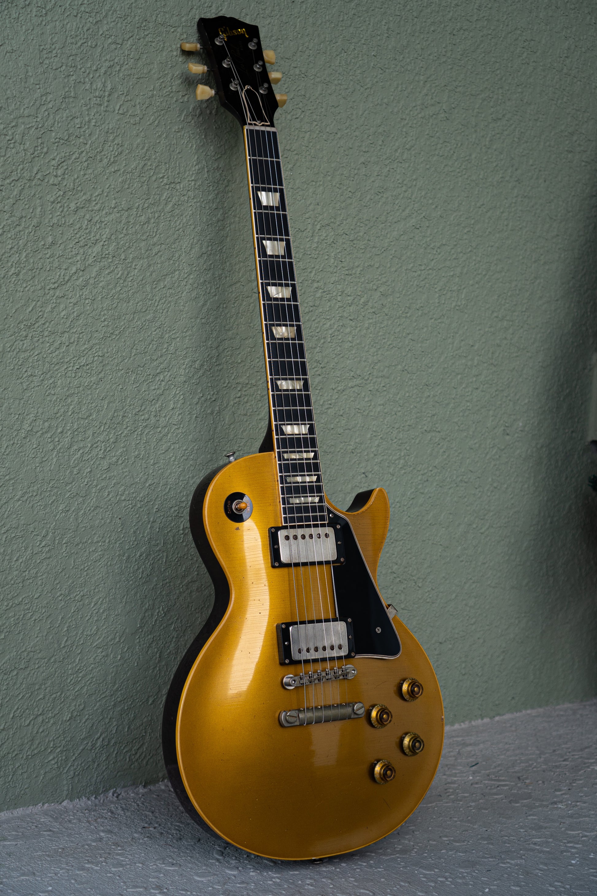 RDS Gibson Custom Shop Les Paul 1957 Reissue with Brazilian Rosewood - "JB" Style Goldtop
