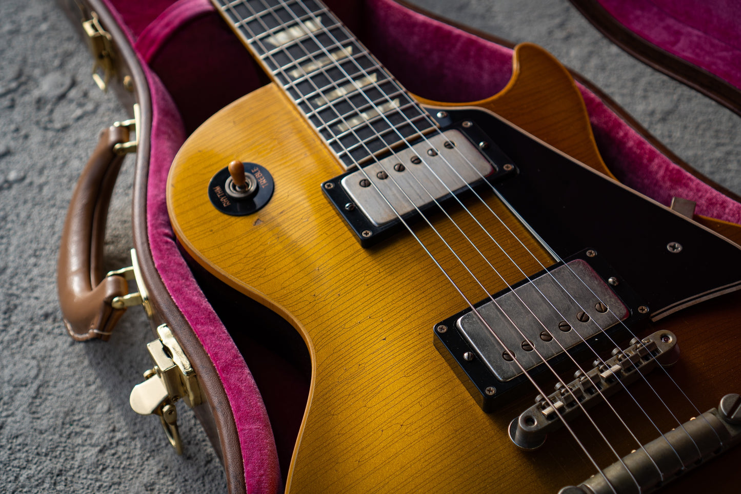 RDS Gibson Custom Shop Les Paul 1957 Reissue with Brazilian Rosewood - "JB" Style Goldtop