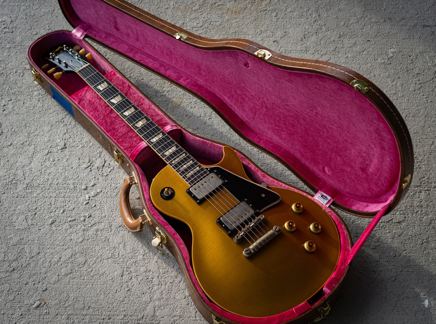 RDS Gibson Custom Shop Les Paul 1957 Reissue with Brazilian Rosewood - "JB" Style Goldtop