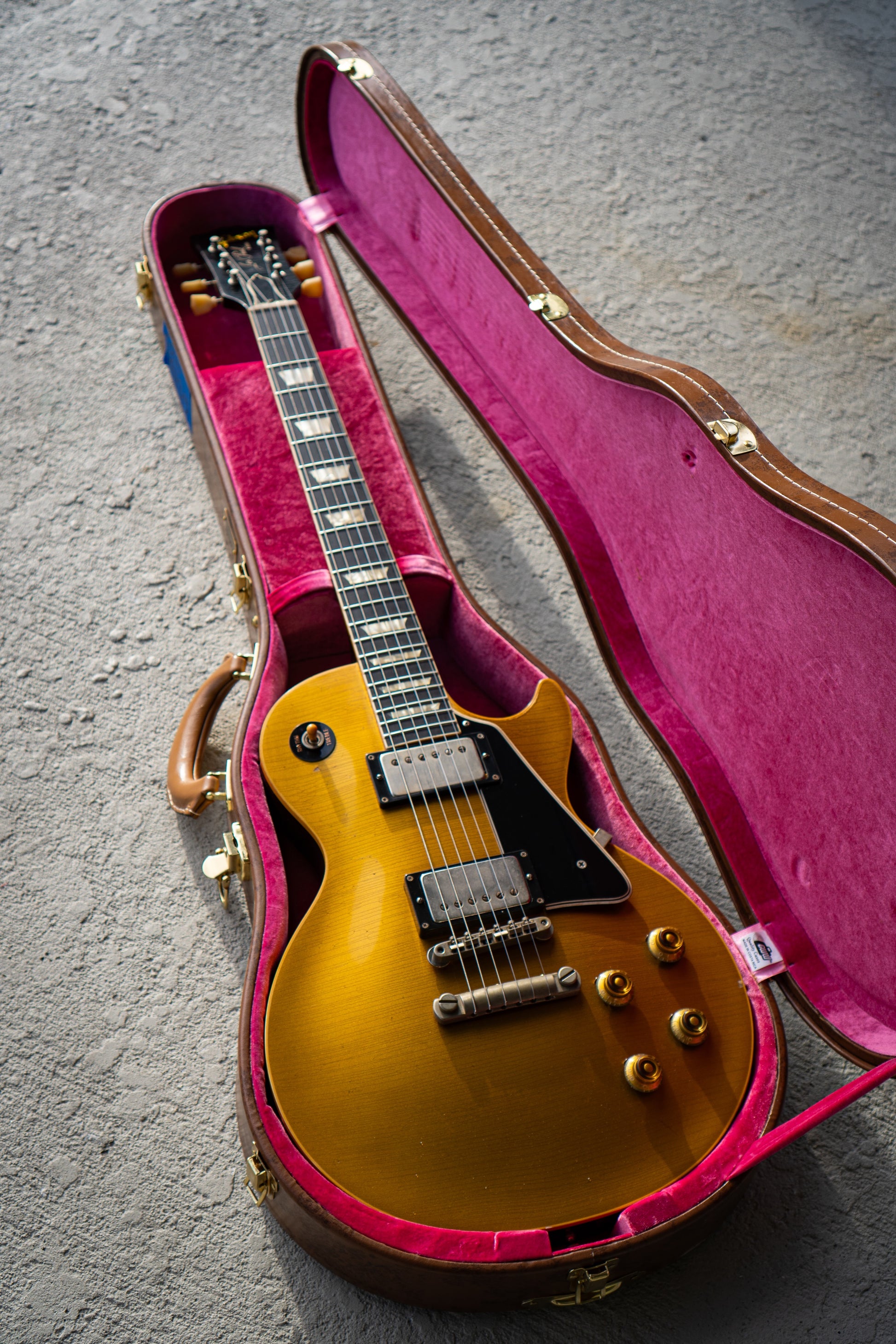 RDS Gibson Custom Shop Les Paul 1957 Reissue with Brazilian Rosewood - "JB" Style Goldtop