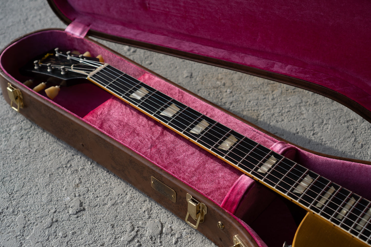 RDS Gibson Custom Shop Les Paul 1957 Reissue with Brazilian Rosewood - "JB" Style Goldtop