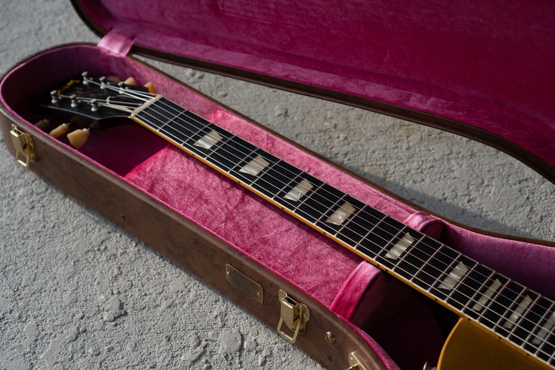 RDS Gibson Custom Shop Les Paul 1957 Reissue with Brazilian Rosewood - "JB" Style Goldtop