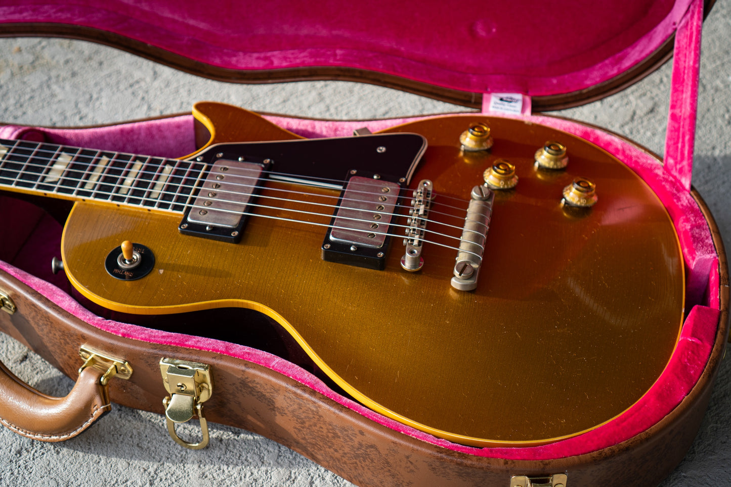 RDS Gibson Custom Shop Les Paul 1957 Reissue with Brazilian Rosewood - "JB" Style Goldtop