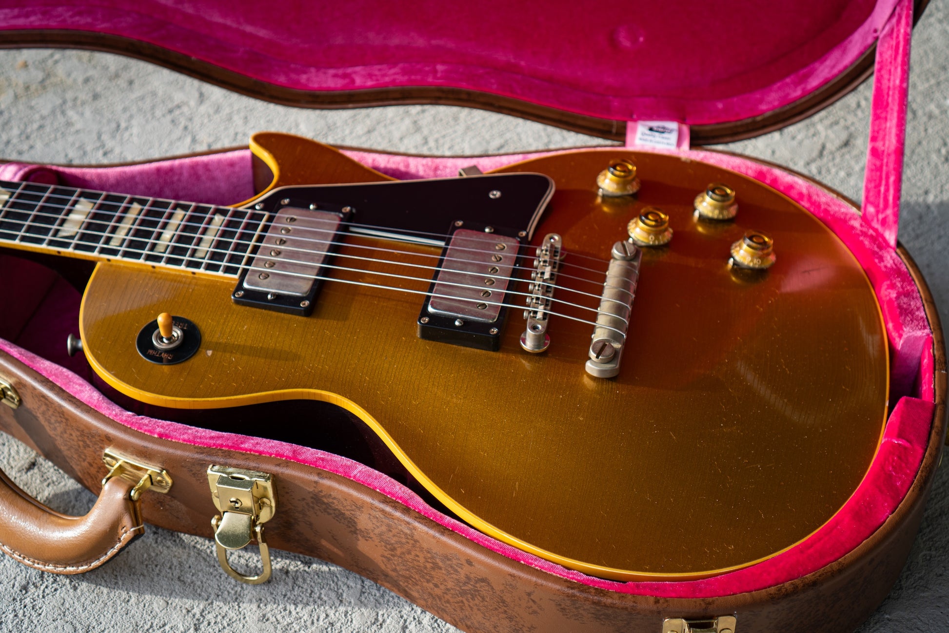 RDS Gibson Custom Shop Les Paul 1957 Reissue with Brazilian Rosewood - "JB" Style Goldtop