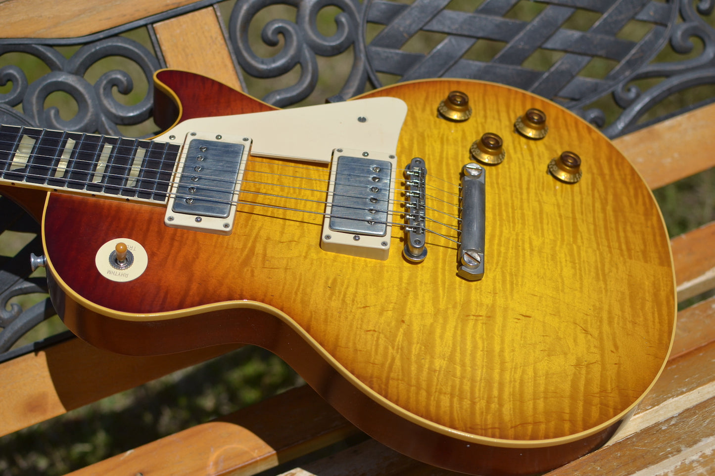RDS Gibson Custom Shop Les Paul 1959 Reissue with Brazilian Rosewood Electric Guitar - Faded Cherry | SOLD