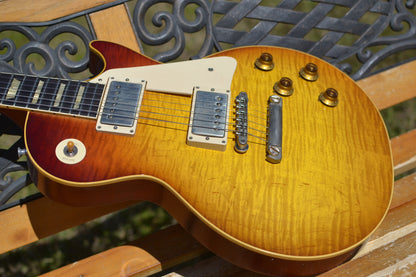 RDS Gibson Custom Shop Les Paul 1959 Reissue with Brazilian Rosewood Electric Guitar - Faded Cherry | SOLD