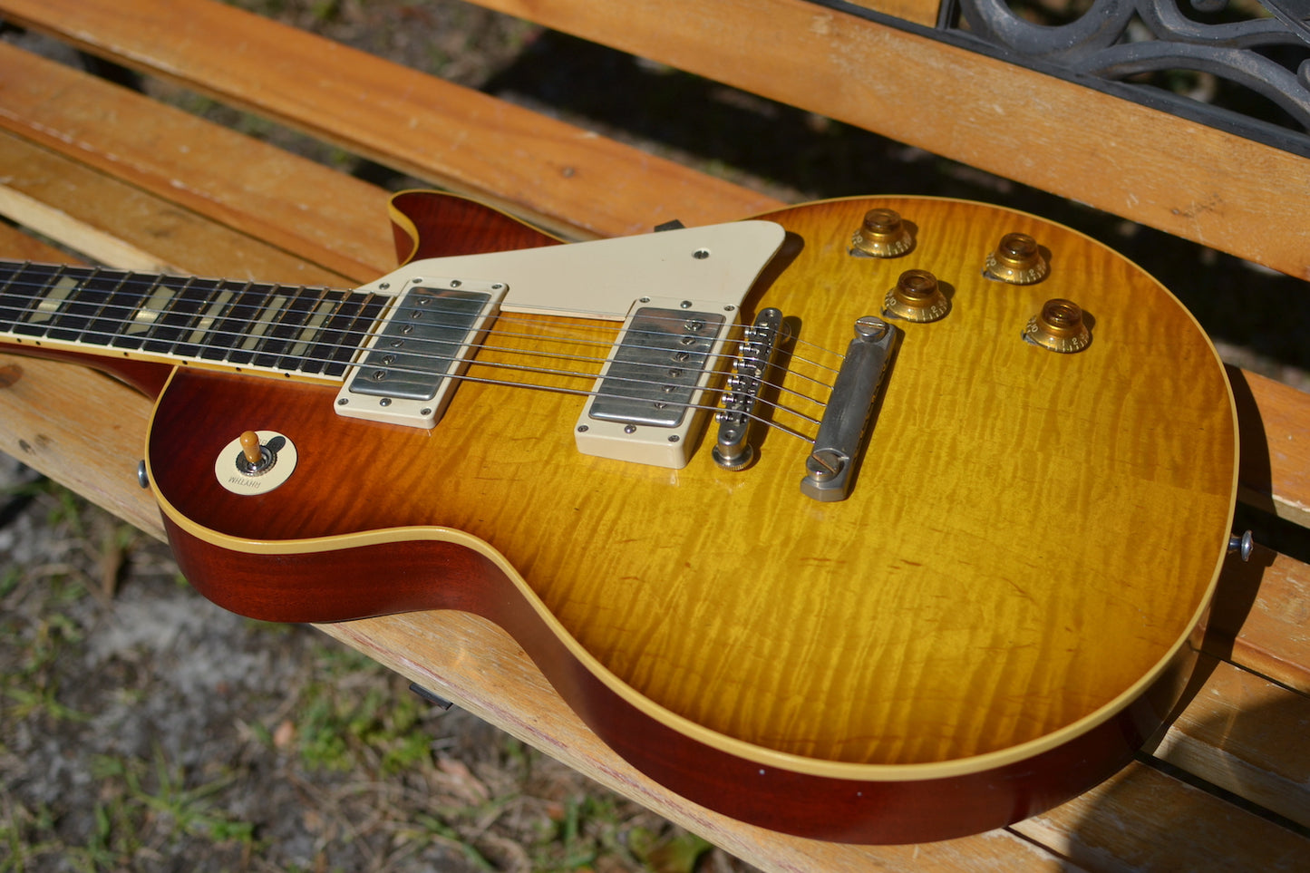 RDS Gibson Custom Shop Les Paul 1959 Reissue with Brazilian Rosewood Electric Guitar - Faded Cherry | SOLD