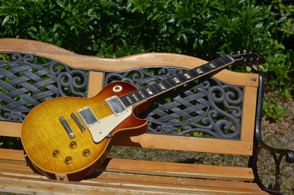 RDS Gibson Custom Shop Les Paul 1959 Reissue with Brazilian Rosewood Electric Guitar - Faded Cherry | SOLD