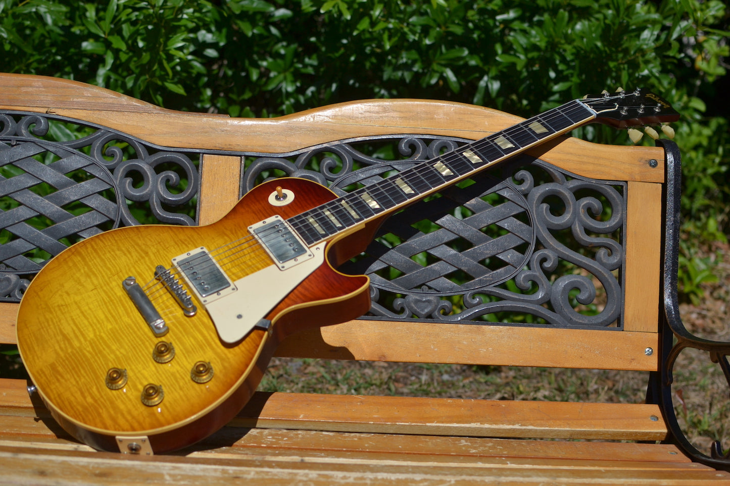 RDS Gibson Custom Shop Les Paul 1959 Reissue with Brazilian Rosewood Electric Guitar - Faded Cherry | SOLD