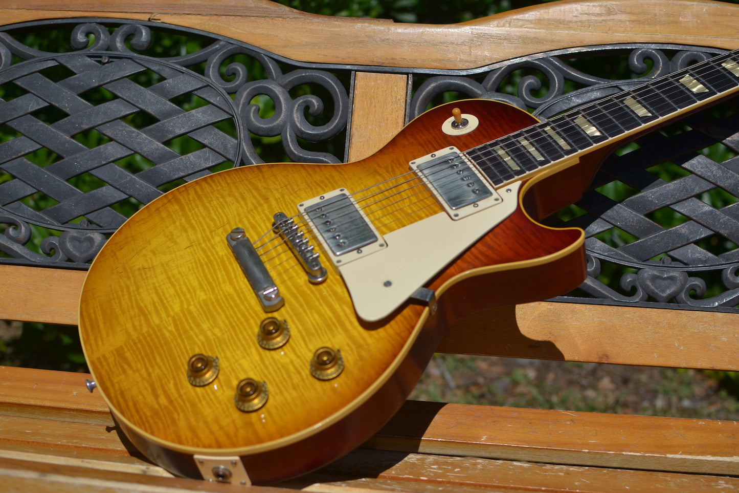 RDS Gibson Custom Shop Les Paul 1959 Reissue with Brazilian Rosewood Electric Guitar - Faded Cherry | SOLD