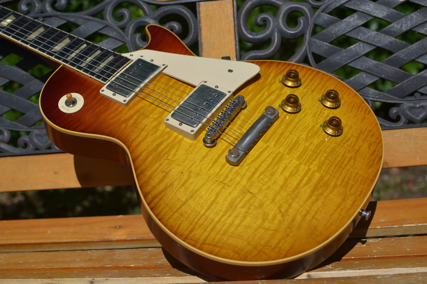 RDS Gibson Custom Shop Les Paul 1959 Reissue with Brazilian Rosewood Electric Guitar - Faded Cherry | SOLD