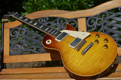 RDS Gibson Custom Shop Les Paul 1959 Reissue with Brazilian Rosewood Electric Guitar - Faded Cherry | SOLD