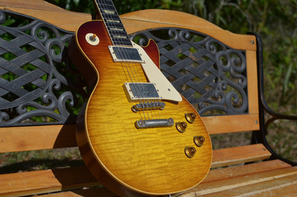 RDS Gibson Custom Shop Les Paul 1959 Reissue with Brazilian Rosewood Electric Guitar - Faded Cherry | SOLD