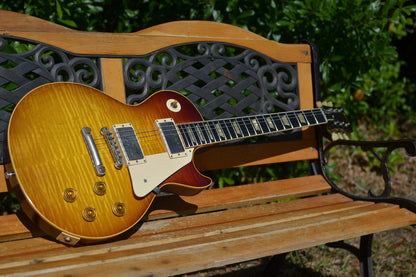 RDS Gibson Custom Shop Les Paul 1959 Reissue with Brazilian Rosewood Electric Guitar - Faded Cherry | SOLD