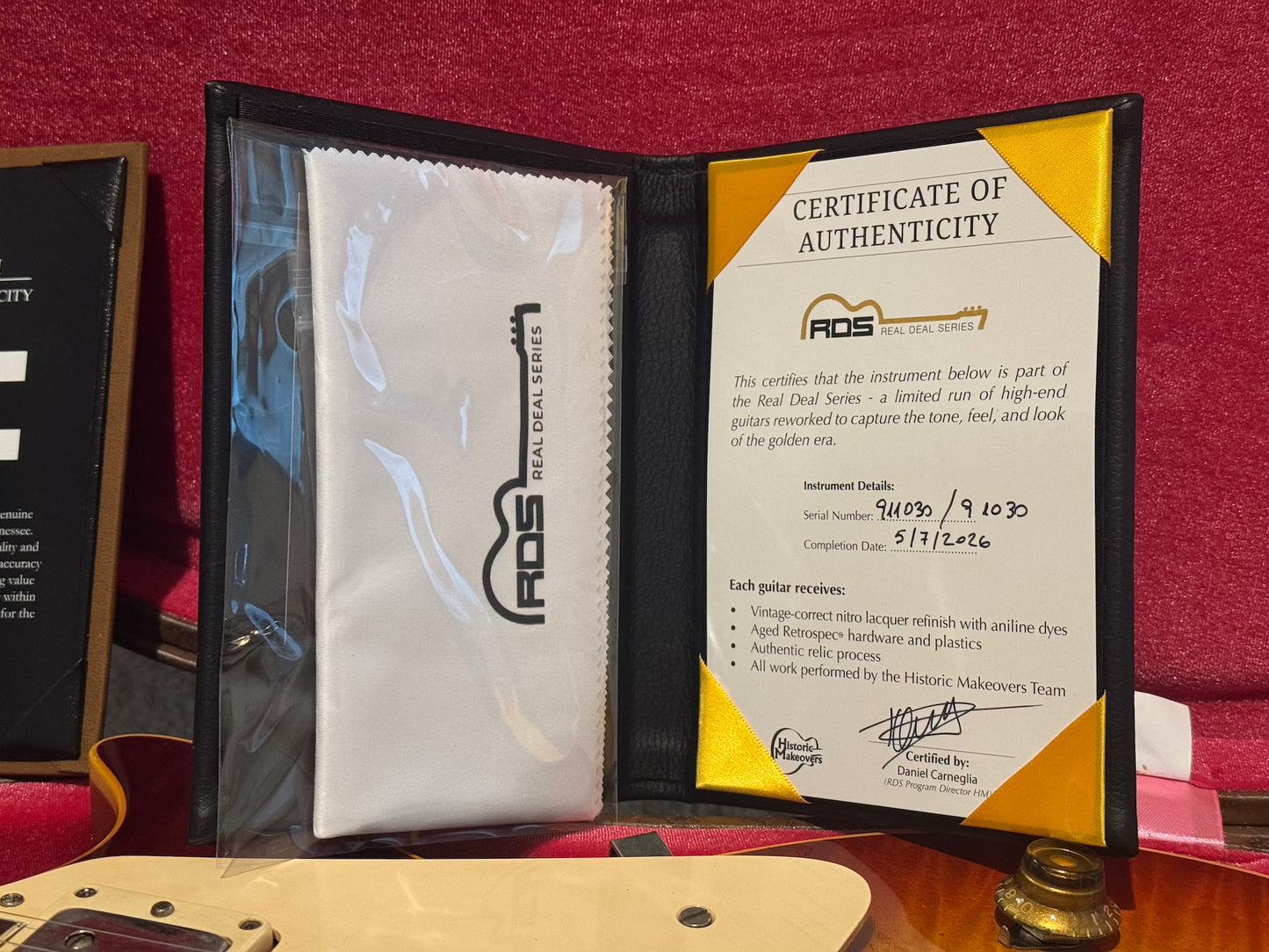 RDS Gibson Custom Shop Les Paul 1959 Reissue with Brazilian Rosewood - “Nadia” | $12,499